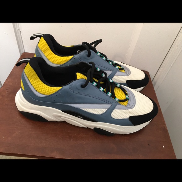 Dior B22 Authentic Blue/Beige Sneakers Made in Italy serial number 20ADC 51. - Picture 3 of 12